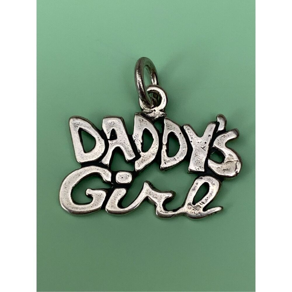 Daddy’s Girl Sterling Silver Jewelry Charm #family
